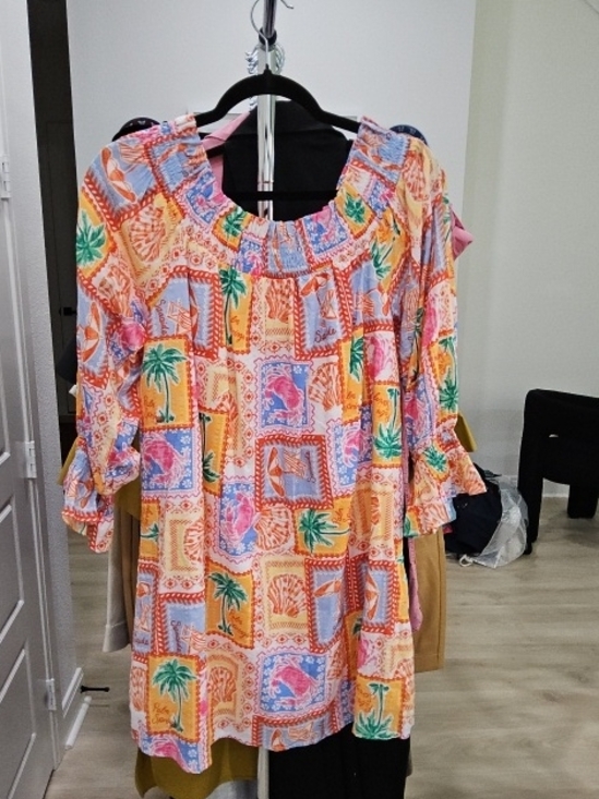 Fate Dresses & Skirts - Fate Multicolor Floral Smocked Top